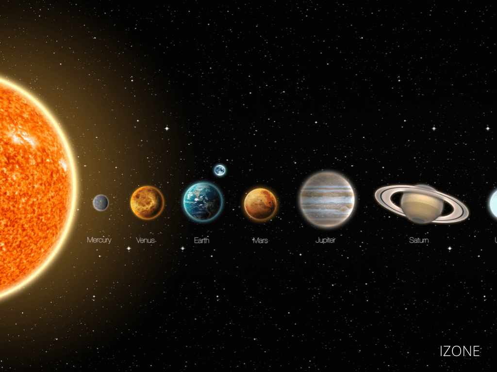 This is an image of solar system