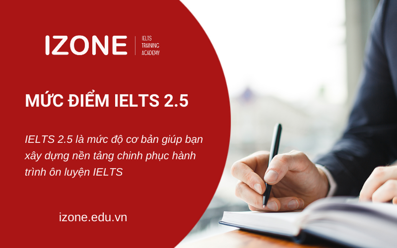 BAND ĐIỂM IELTS 2.5