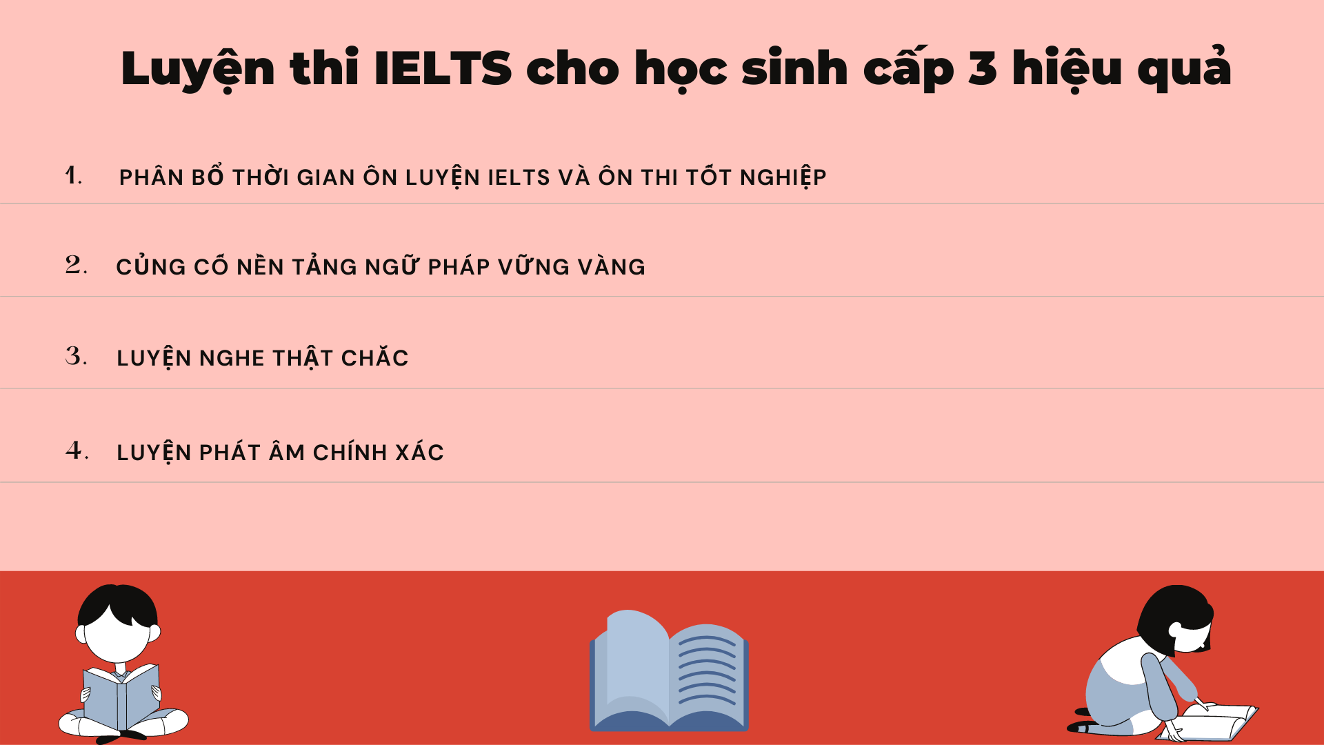 Luyện thi IELTS cho học sinh cấp 3