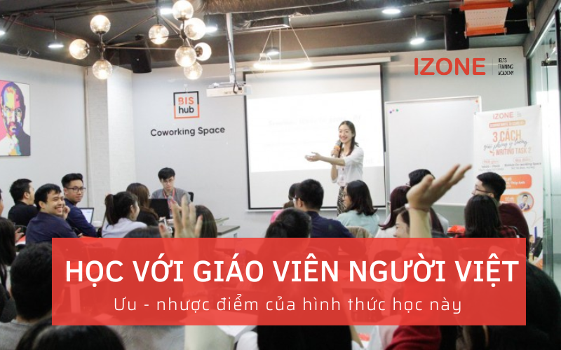 So sánh học IELTS với người nước ngoài và người Việt