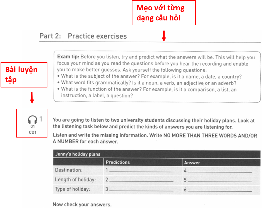 bài thi IELTS Listening