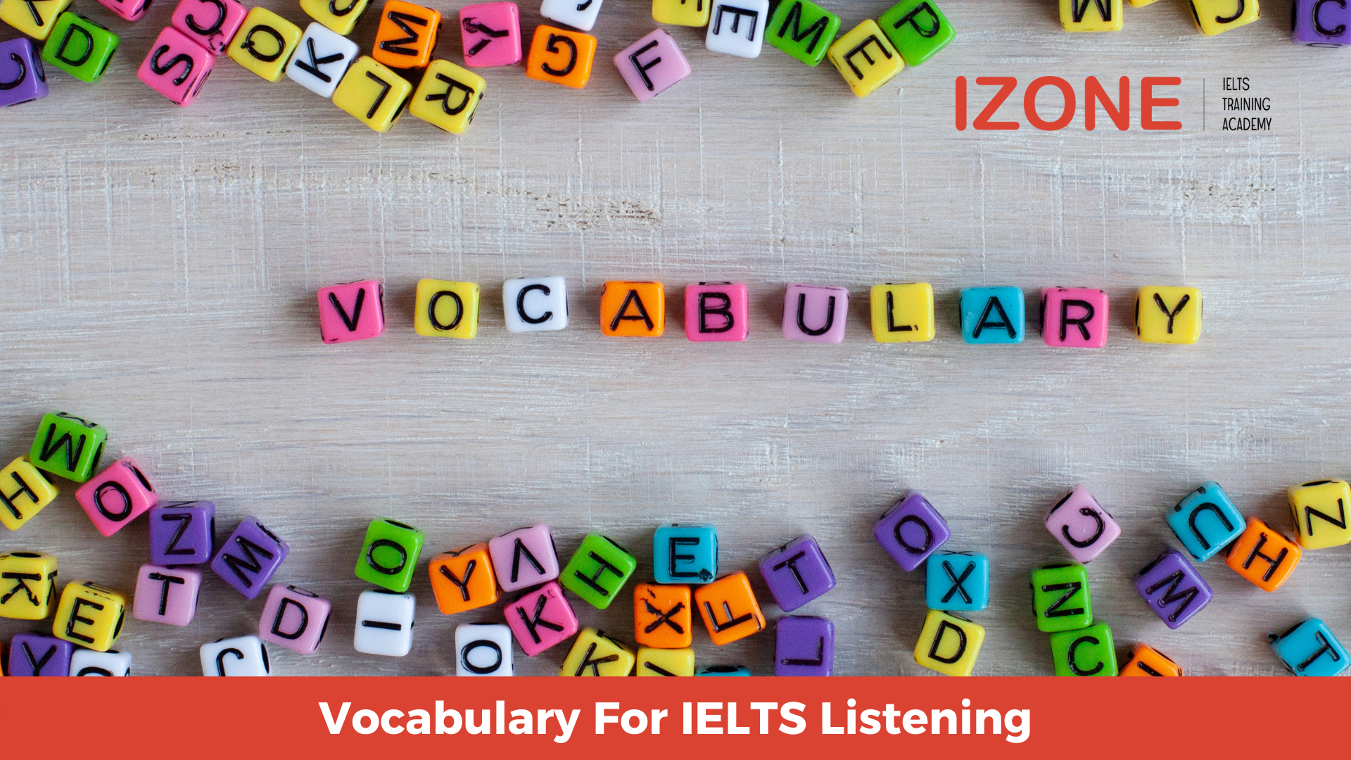 Vocabulary for ielts listening