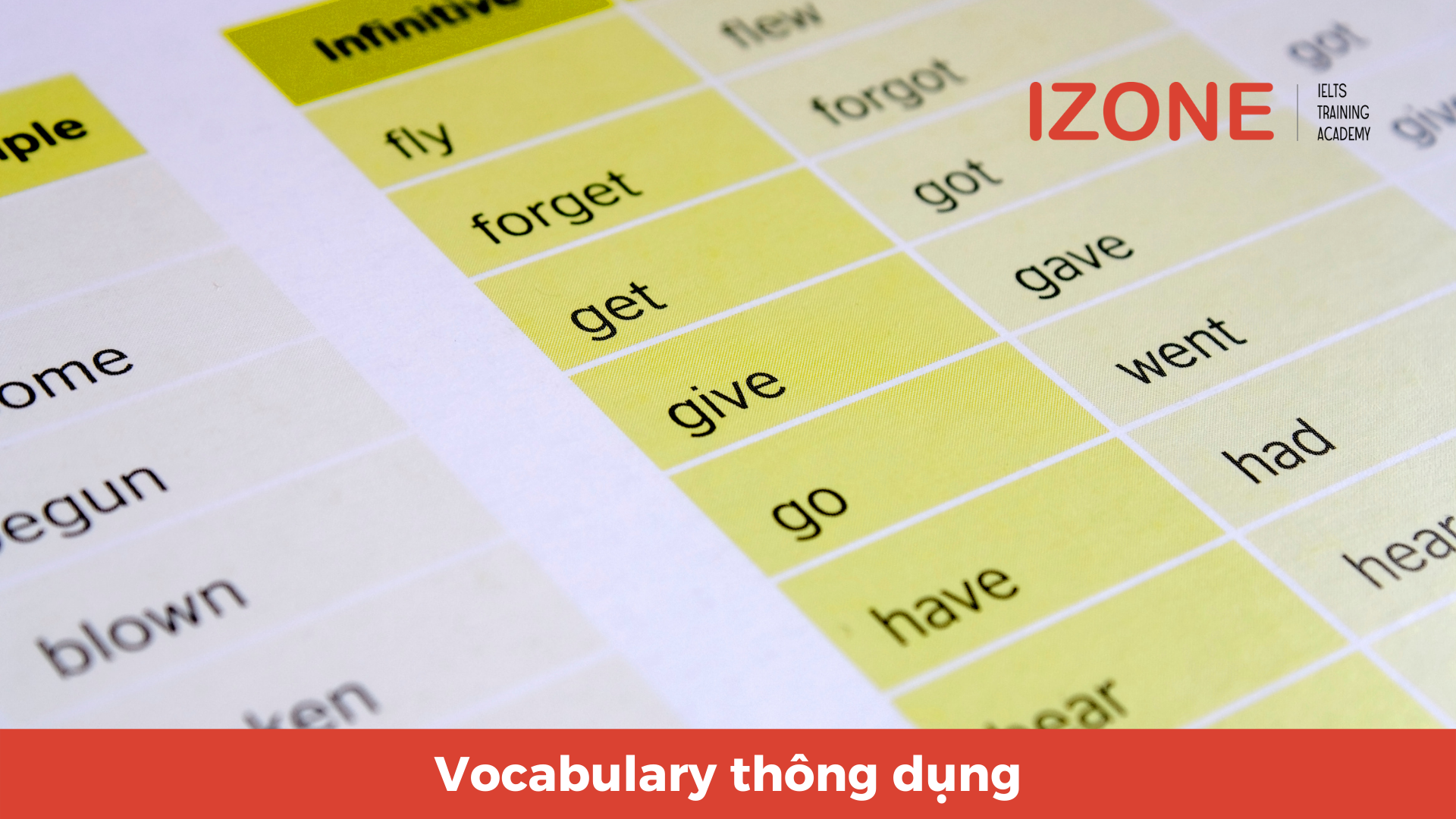 Vocabulary thông dụng