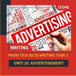 Phân tích Writing Task 2  – Unit 22  – Advertisement
