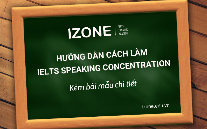  ielts speaking concentration