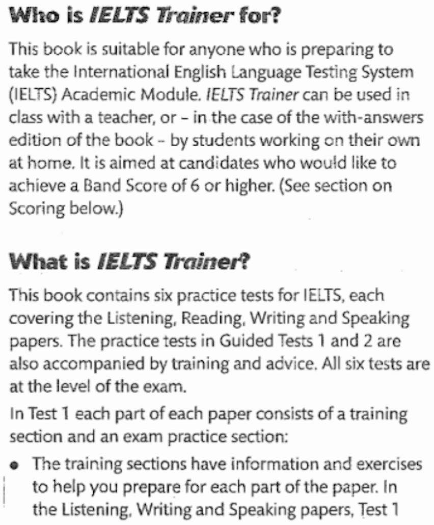 IELTS Trainer