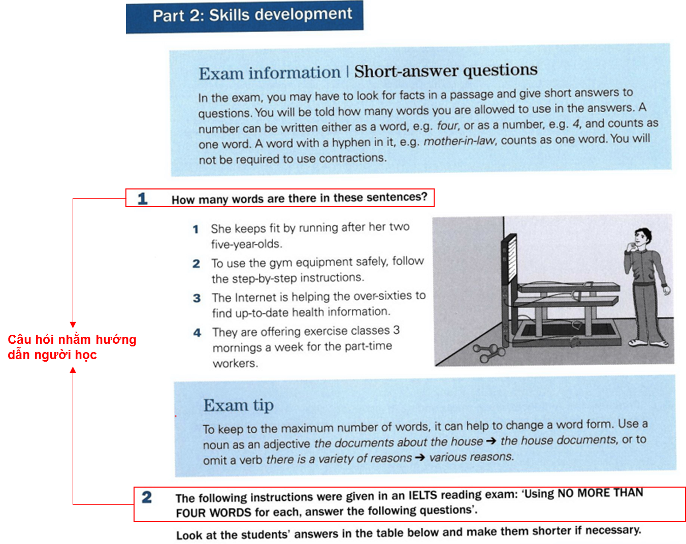 Reading strategies for the IELTS test