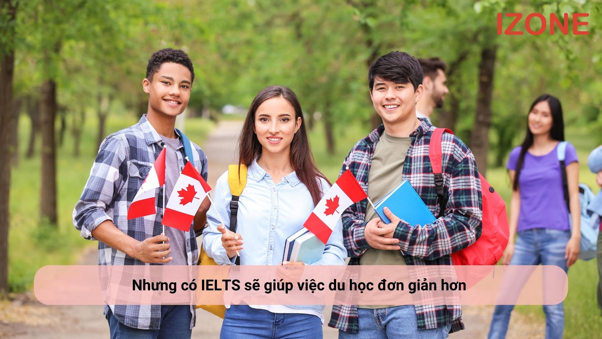 đi du học canada cần ILETS bao nhiêu